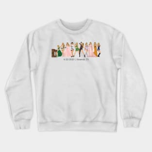 4/23 Houston Iconic Outfits Eras Lineup Crewneck Sweatshirt